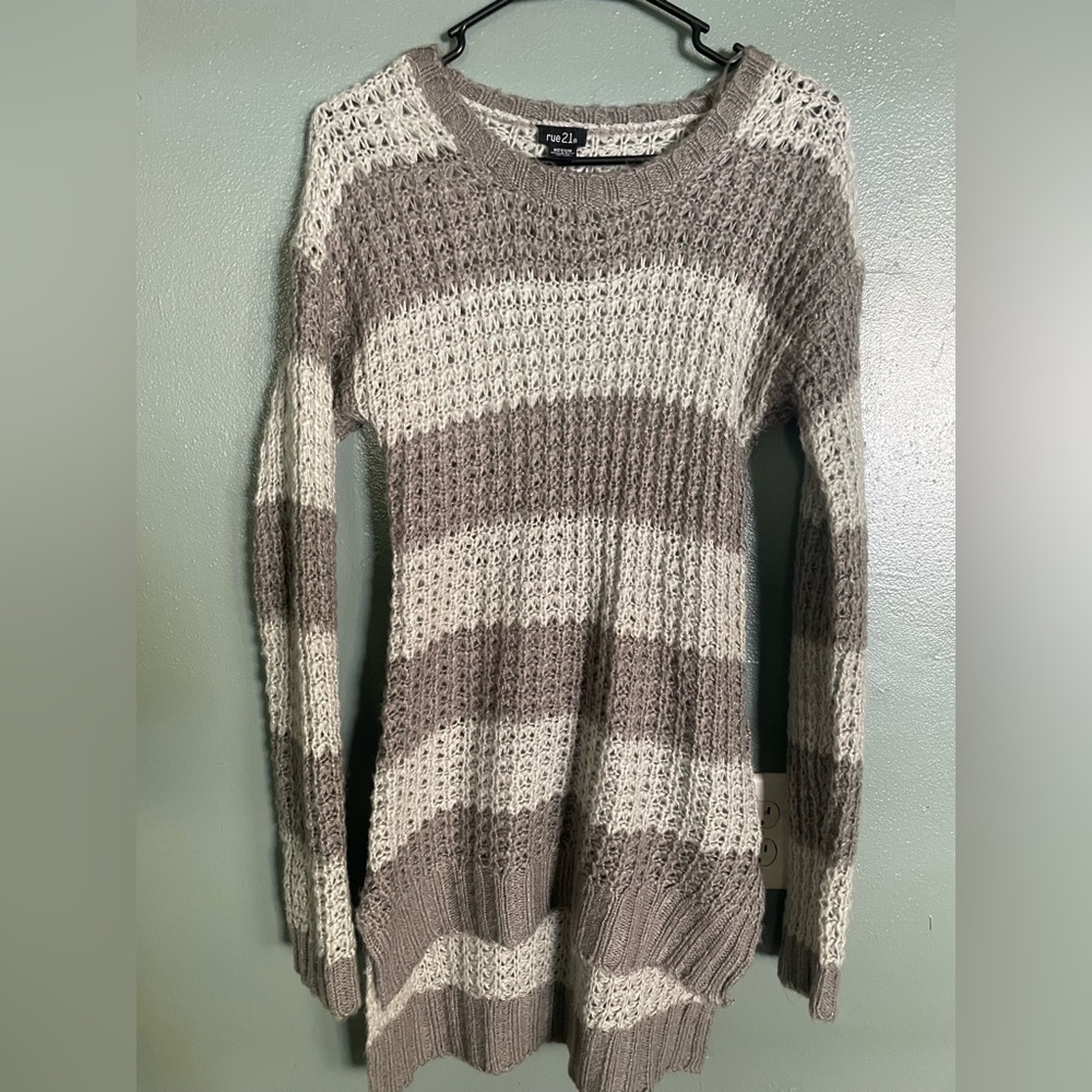 Striped women’s sweater